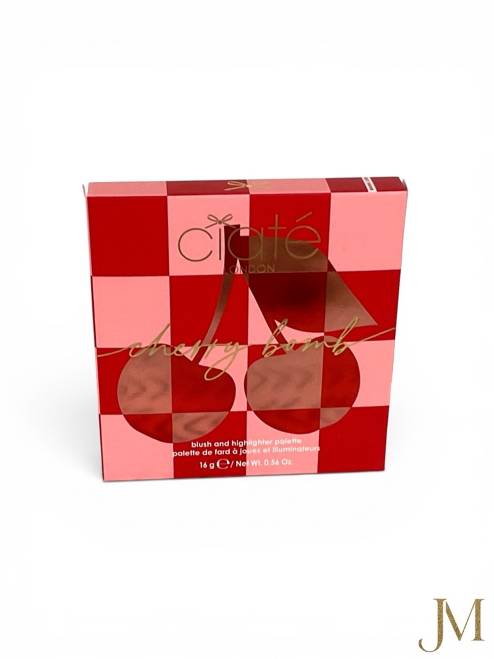 Ciaté London Cherry Bomb Blush & Highlighter Palette Light/Medium New